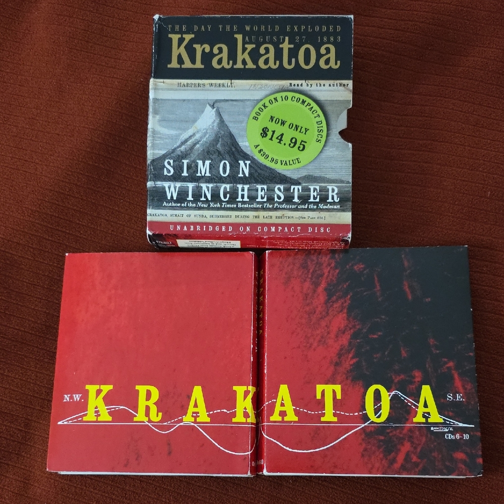 Krakatoa Audiobook 10 CD Set
